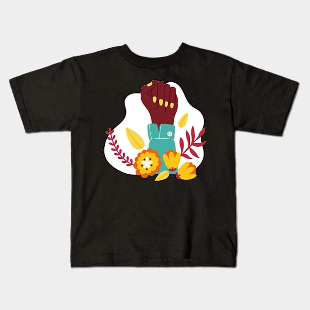 holding hands Kids T-Shirt by James Bates